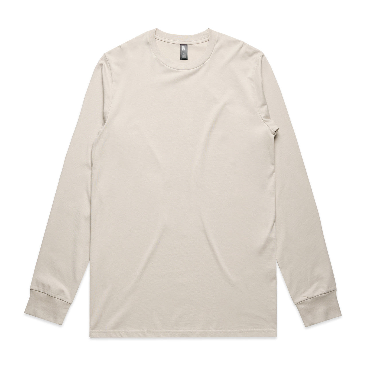Men's Premium Heavyweight Long Sleeve Tee, 100% Combed Cotton, Regular Fit, Durable