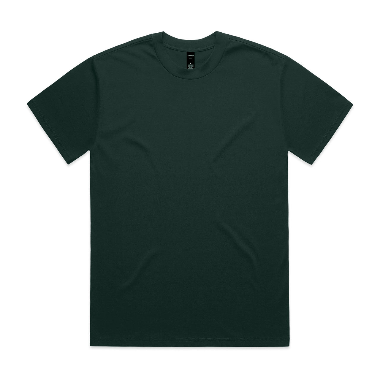 Premium Heavyweight Cotton Tee: Durable, Relaxed Fit, Wide Ribbing, AS Colour 5080