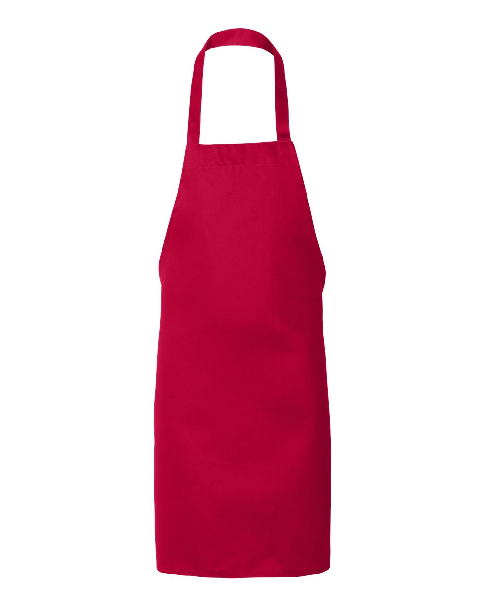 Heavy-Duty Cotton-Blend Butcher Apron with Neck Strap and Ties