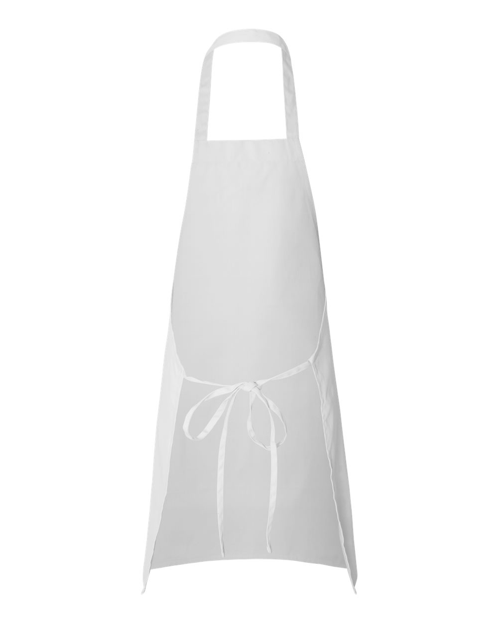 Heavy-Duty Cotton-Blend Butcher Apron with Neck Strap and Ties