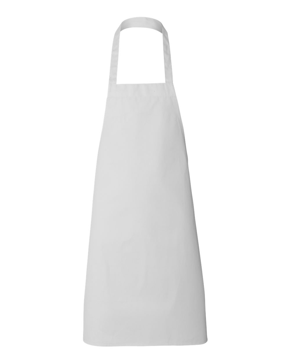 Heavy-Duty Cotton-Blend Butcher Apron with Neck Strap and Ties