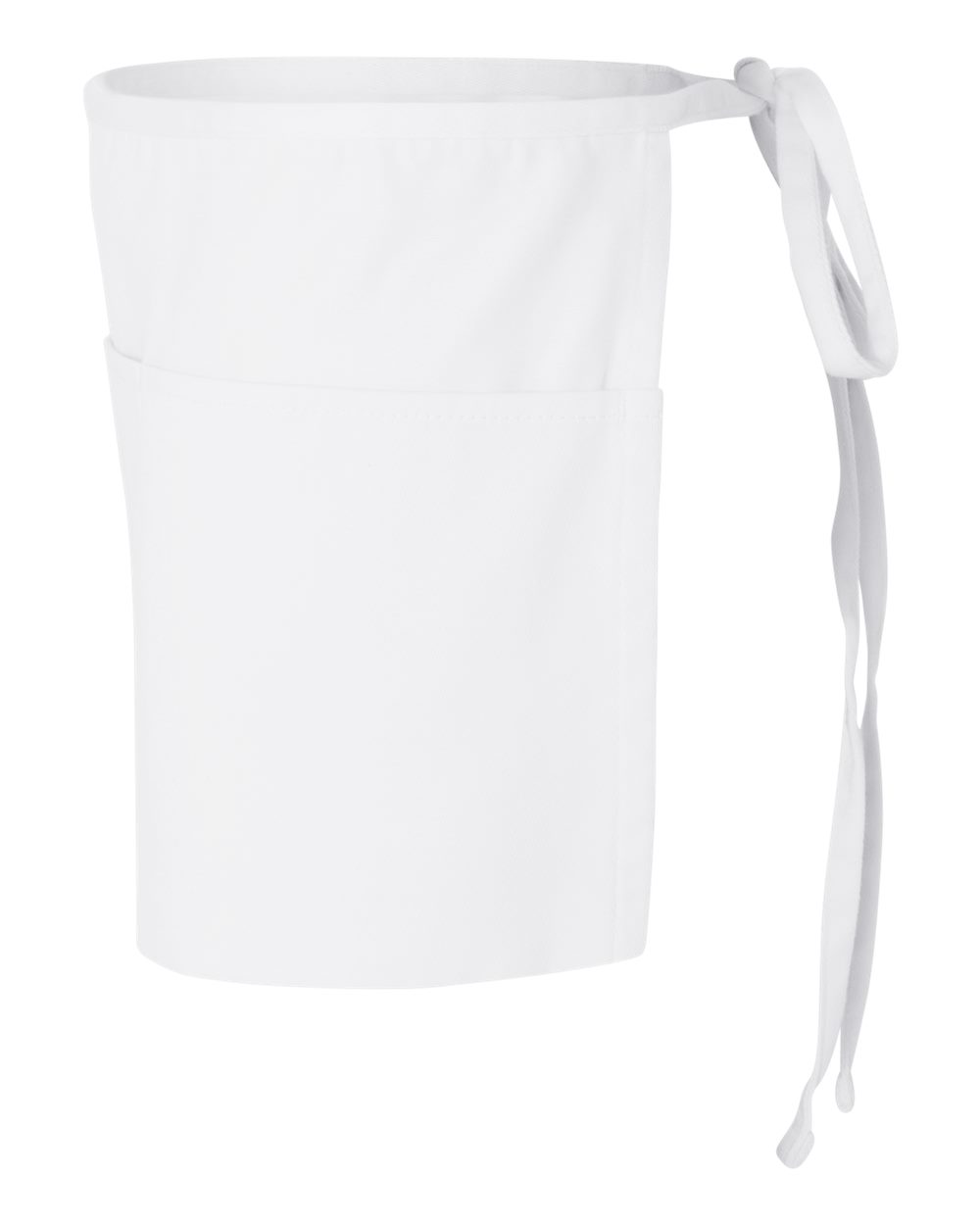 Q-Tees Heavy-Duty Waist Apron with Three Pockets and Ties