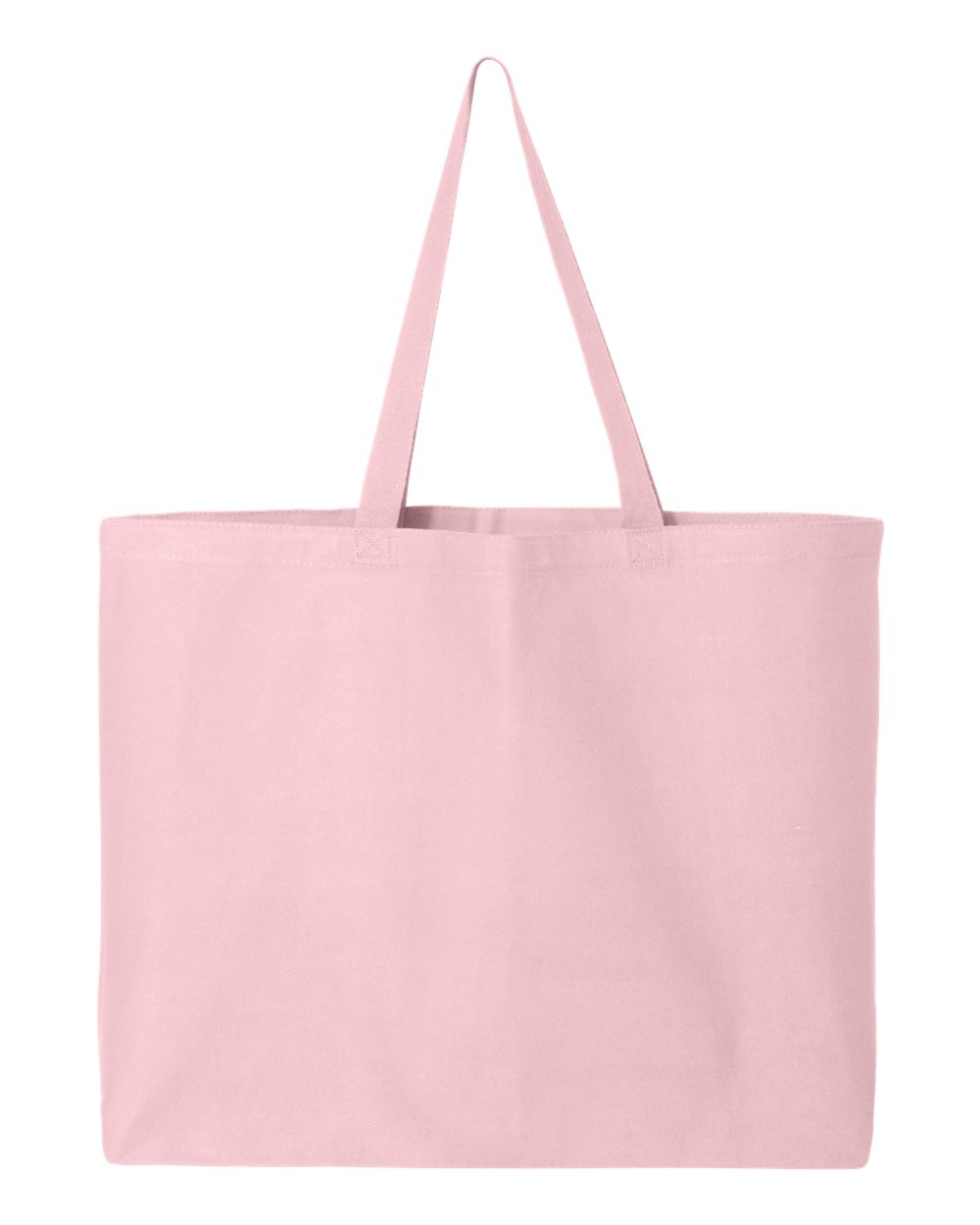Q-Tees 25L Jumbo Canvas Tote Bag with Gusseted Base