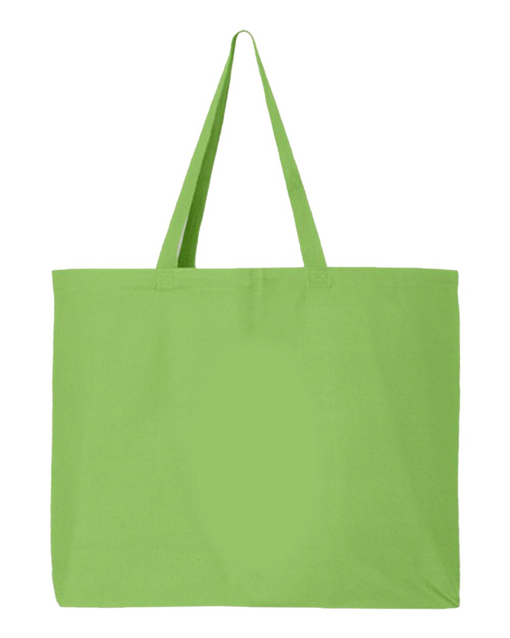 Q-Tees 25L Jumbo Canvas Tote Bag with Gusseted Base
