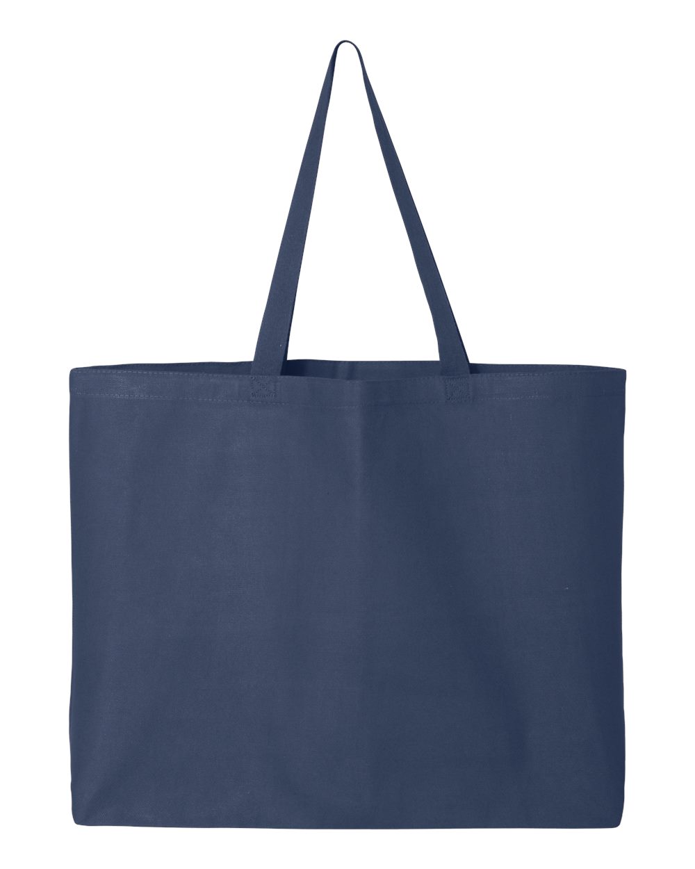 Q-Tees 25L Jumbo Canvas Tote Bag with Gusseted Base
