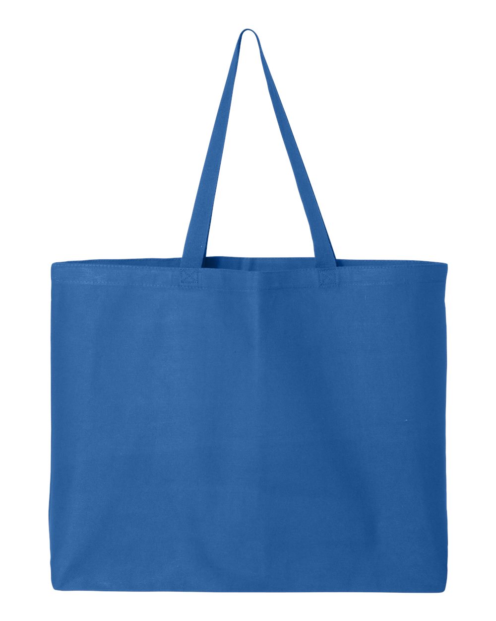 Q-Tees 25L Jumbo Canvas Tote Bag with Gusseted Base