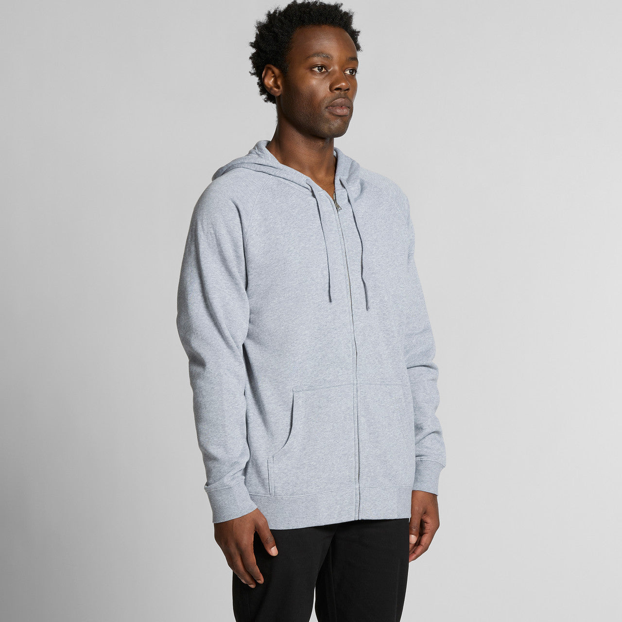 AS Colour Men's Supply Zip Hood: Premium Cotton Blend, Cozy Full Zip Hoodie