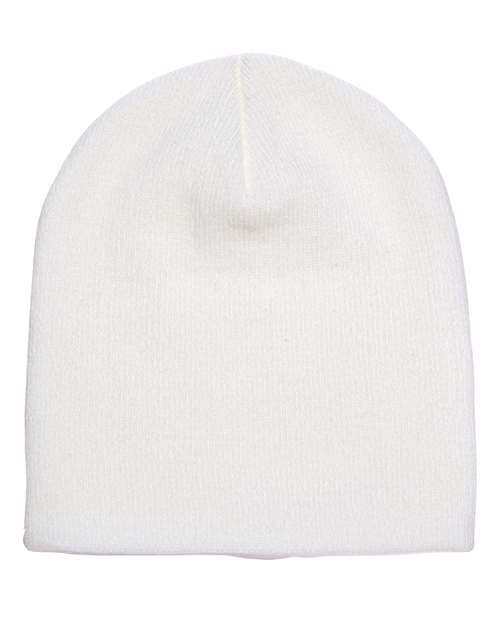 YP Classics 1500KC 8½" Acrylic Beanie – One Size, Hypoallergenic