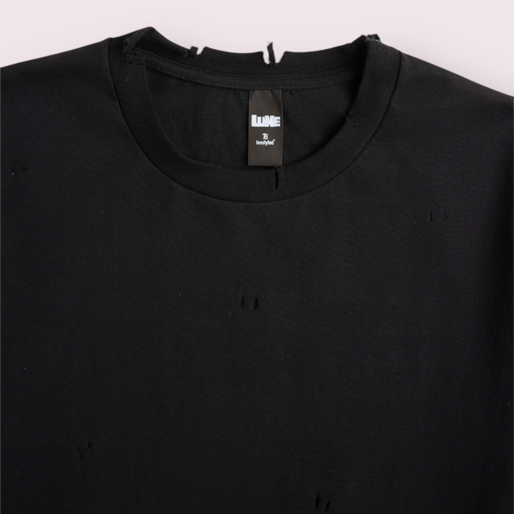Luxe TS9000TA 100% Combed Cotton Tee with Bio-Polish Finish