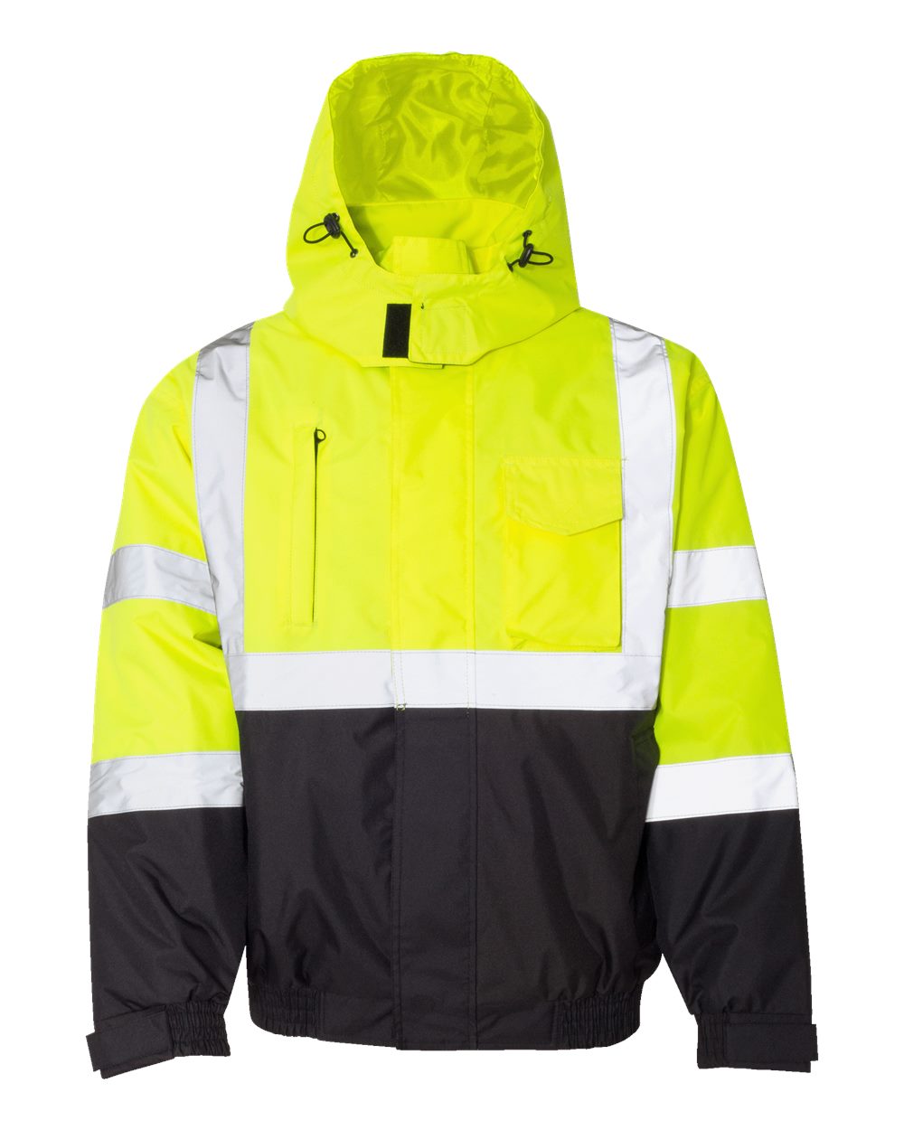 Kishigo Unisex Economy Bomber Jacket with Reflective Trim