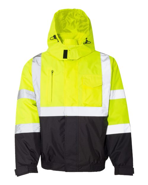 Kishigo Unisex Economy Bomber Jacket with Reflective Trim