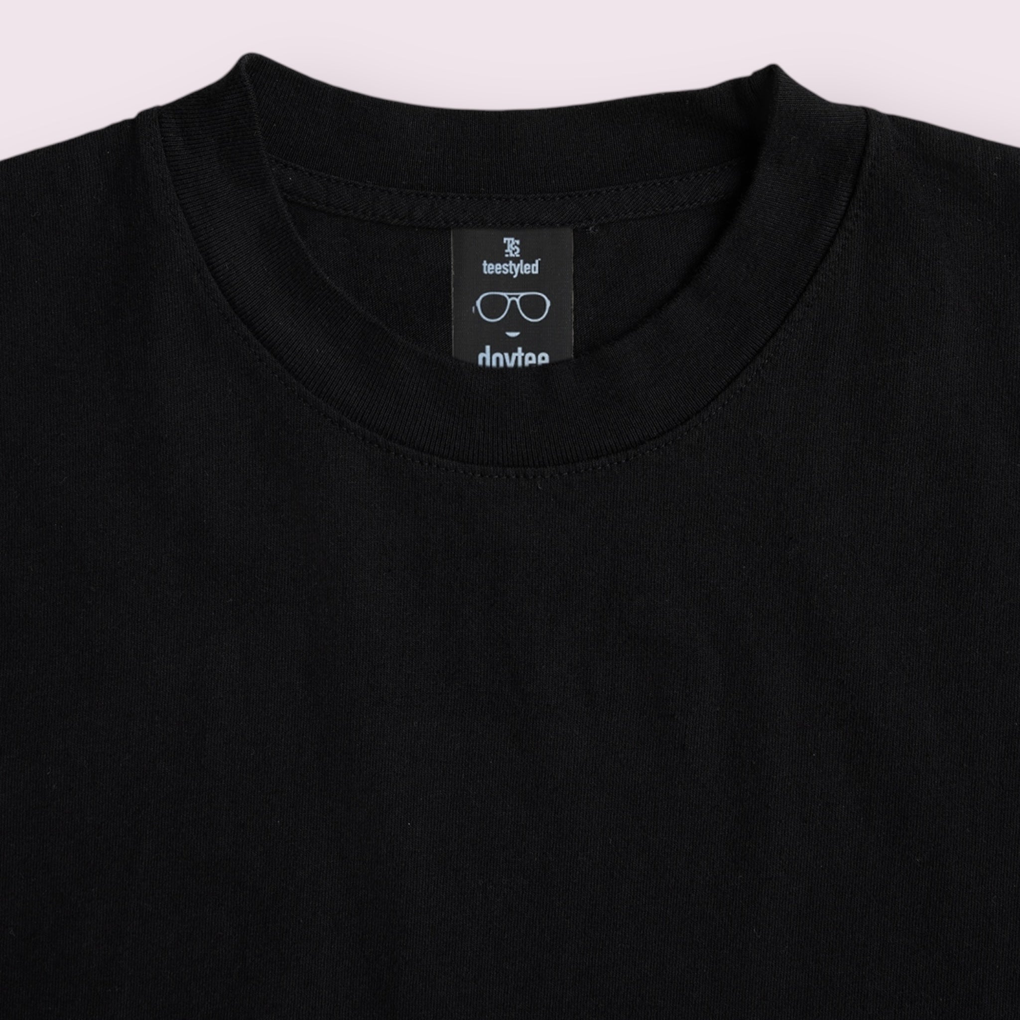 Unisex Heavyweight Garment-Dyed Cotton Tee High Rib Collar Shrink-Free
