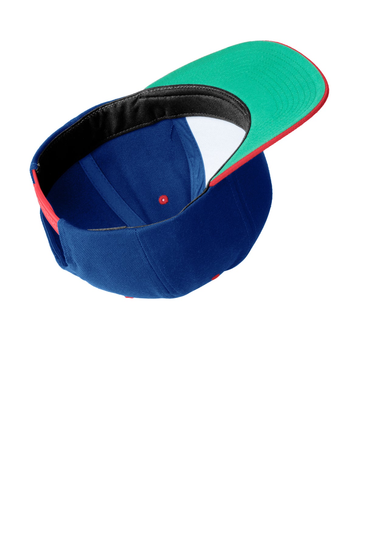Premium Sport-Tek YP Classics Flat Bill Snapback Cap, Adjustable, Structured, Stylish
