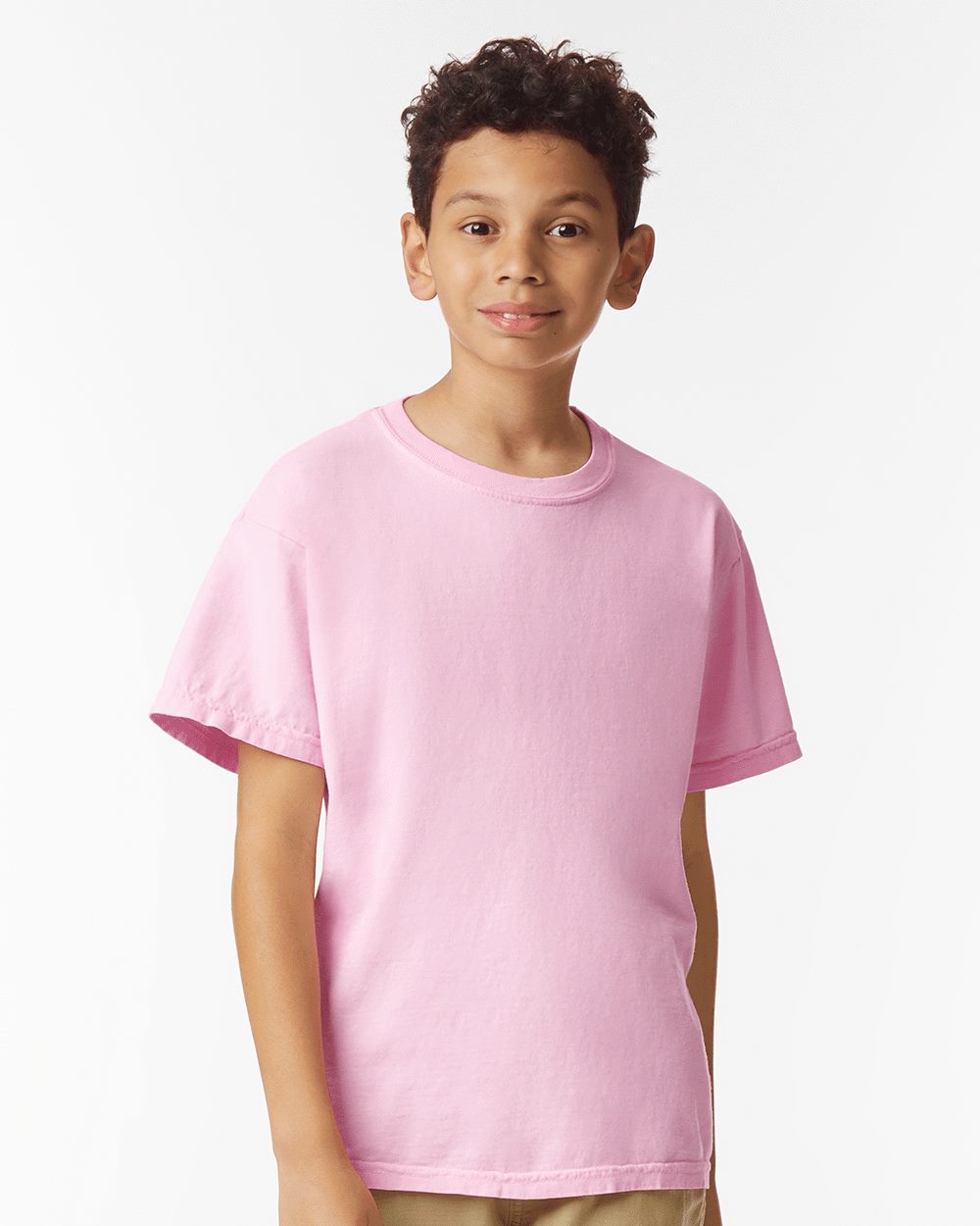 Youth Garment-Dyed Heavyweight Soft Ring-Spun Cotton Classic Fit T-Shirt