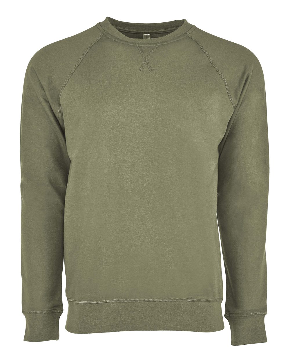 Next Level Unisex Laguna Soft Fleece Raglan Crewneck Sweatshirt for Comfort