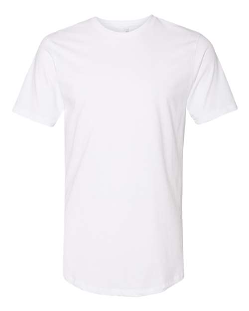 Next Level Men's Cotton Long Body T-Shirt – Soft Ring-Spun Fabric