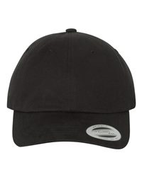 Premium Peached Cotton Twill Dad Hat, Unstructured, Low-Profile, Adjustable Buckle Closure