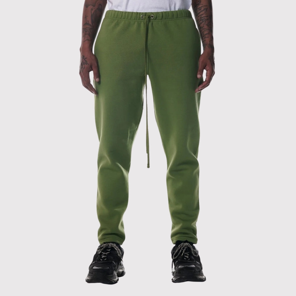 Heavyweight 3-End Fleece Drop-Crotch Joggers 80% Cotton Blend