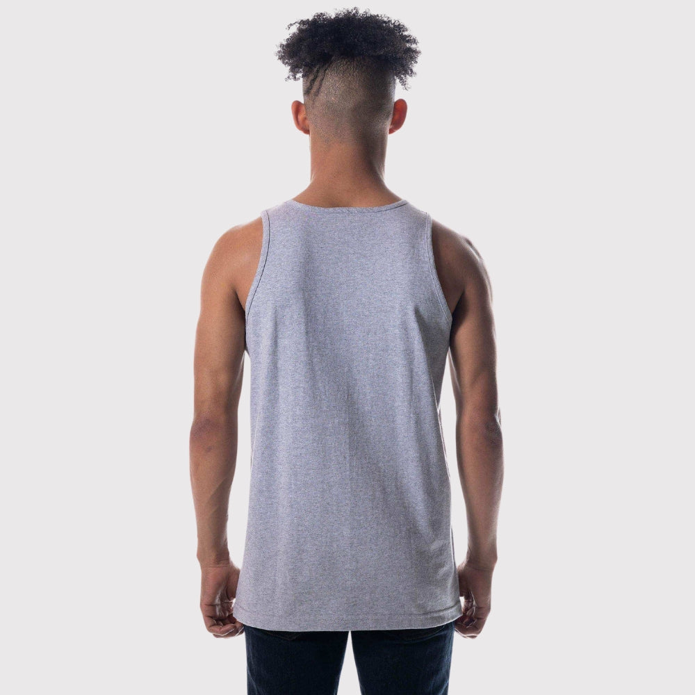 Men's Heavyweight 100% Open-End Cotton Classic Fit Tank Top Durable