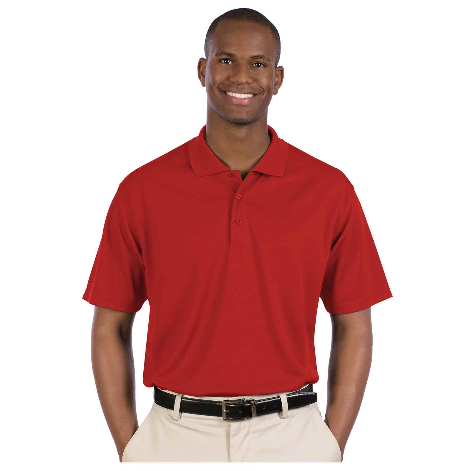 OTTO Men's Performance Sport Shirt Moisture-Wicking Quick-Dry Athletic Polo