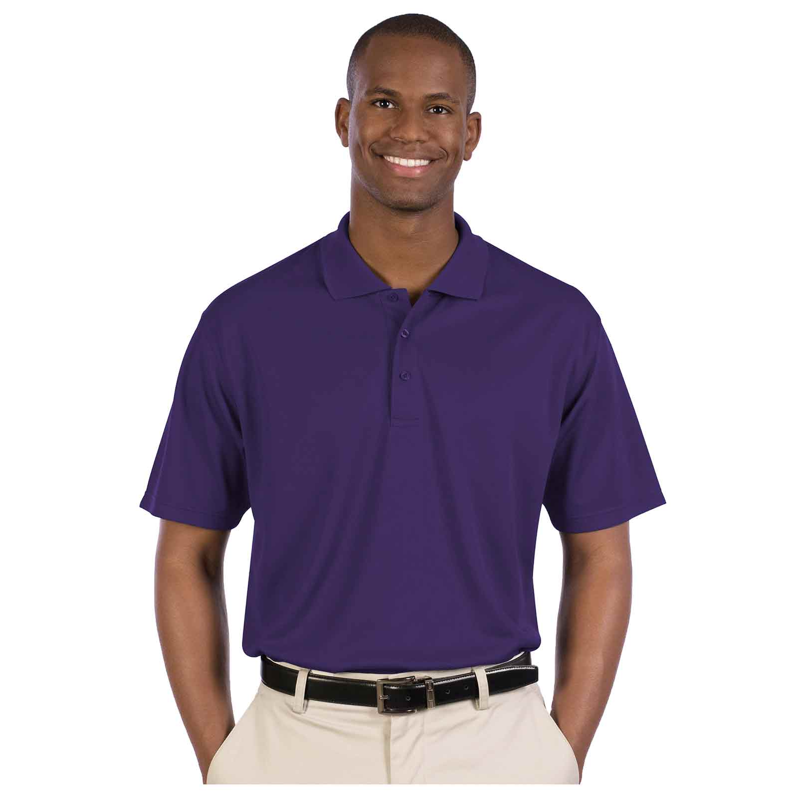 OTTO Men's Performance Sport Shirt Moisture-Wicking Quick-Dry Athletic Polo