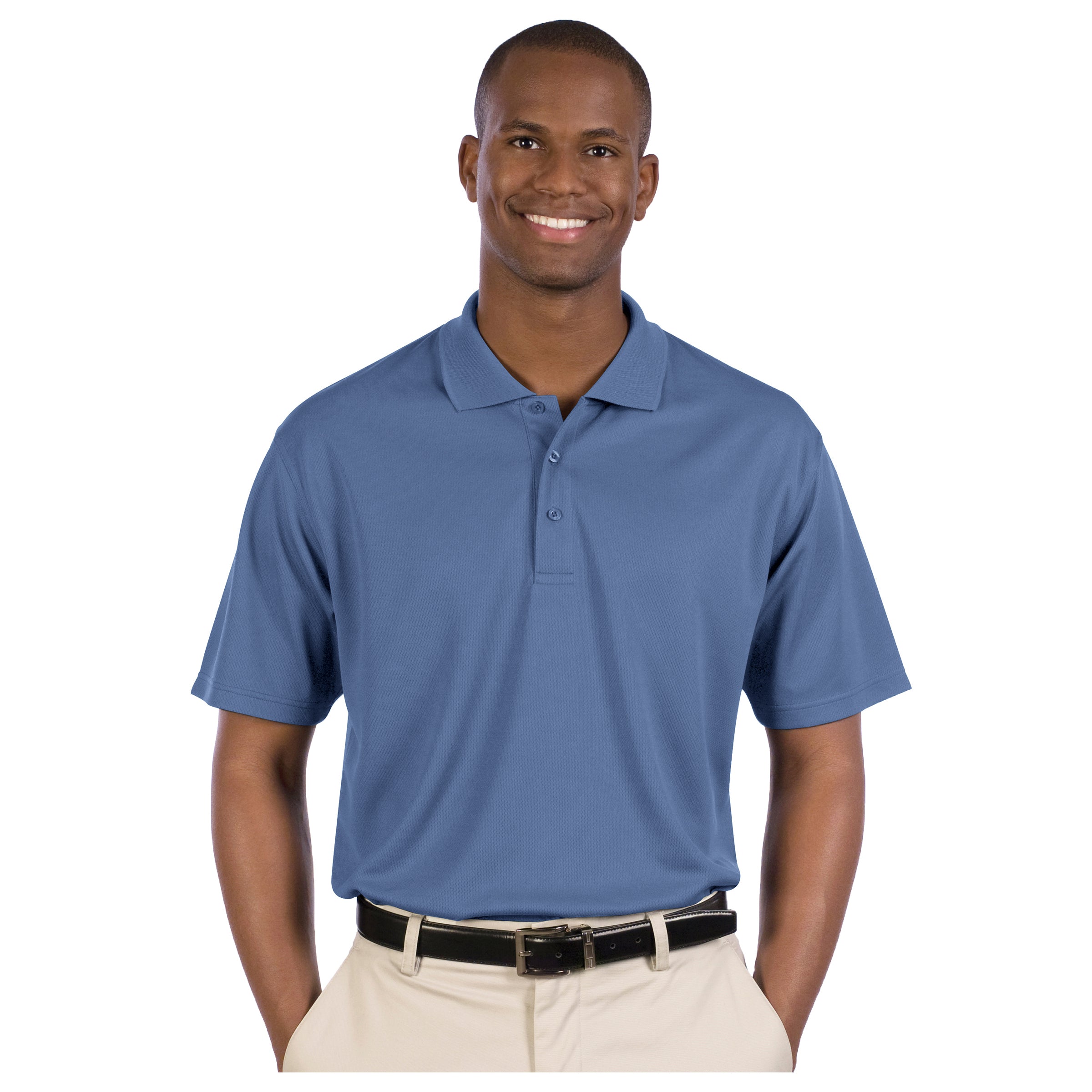 OTTO Men's Performance Sport Shirt Moisture-Wicking Quick-Dry Athletic Polo
