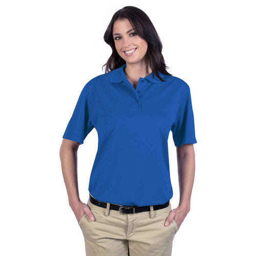 Ladies' Moisture-Wicking Performance Sport Polo Shirt with UV Protection