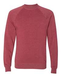 Independent Trading Co. Special Blend Raglan Crewneck Sweatshirt Unisex Slim