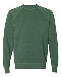 Independent Trading Co. Special Blend Raglan Crewneck Sweatshirt Unisex Slim
