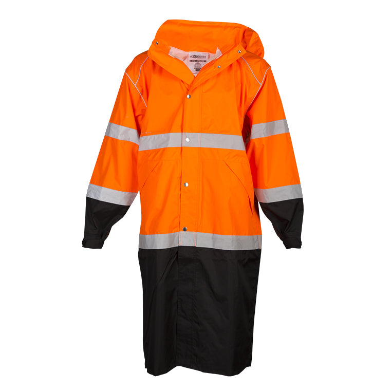 Kishigo Premium Brilliant Series Long Waterproof Rain Coat