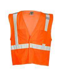 Kishigo Unisex High-Performance Surveyors Vest with Reflective Mesh