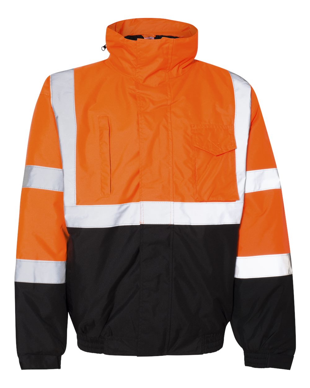 Kishigo Unisex Economy Bomber Jacket with Reflective Trim
