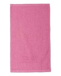 Q-Tees Hemmed Fingertip Velour-Terry Cotton Towel 11 x 18 Inch