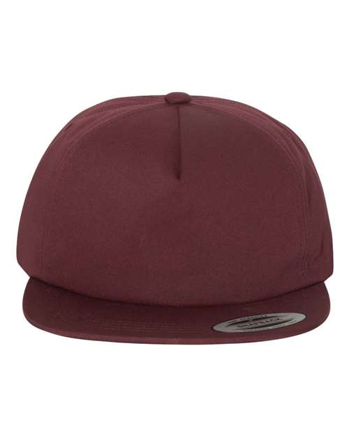 YP Classics Premium Lightly-Structured Five-Panel Adjustable Snapback Cap