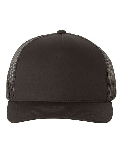 YP Classics Five-Panel Retro Trucker Cap – Structured Polyester Cotton Snapback