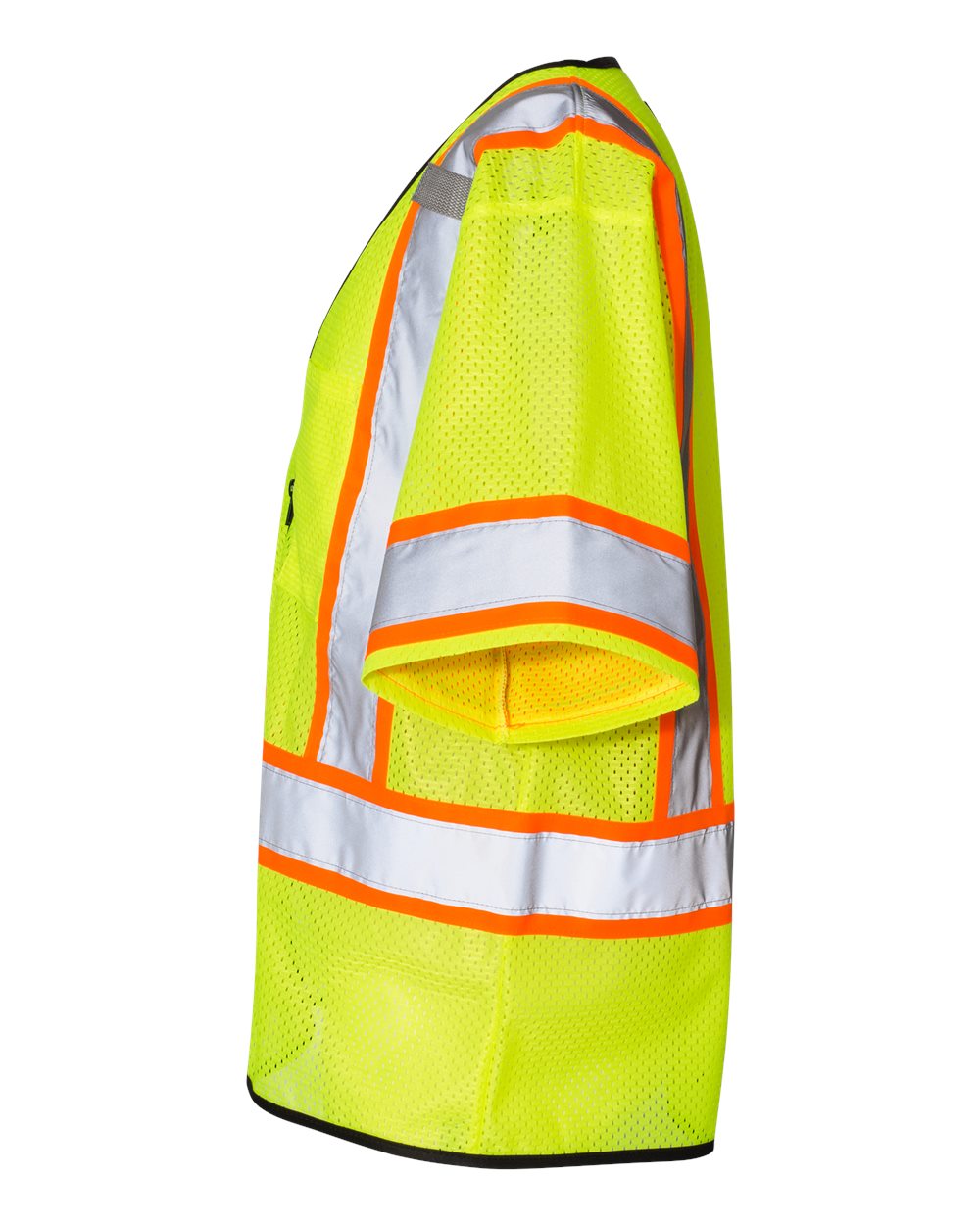 Kishigo Unisex Class 3 Mesh Zippered High Visibility Safety Vest