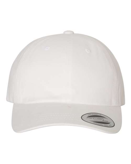 Premium Peached Cotton Twill Dad Hat, Unstructured, Low-Profile, Adjustable Buckle Closure