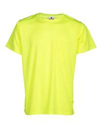 Kishigo Unisex Microfiber Polyester Long Sleeve T-Shirt with Moisture Management