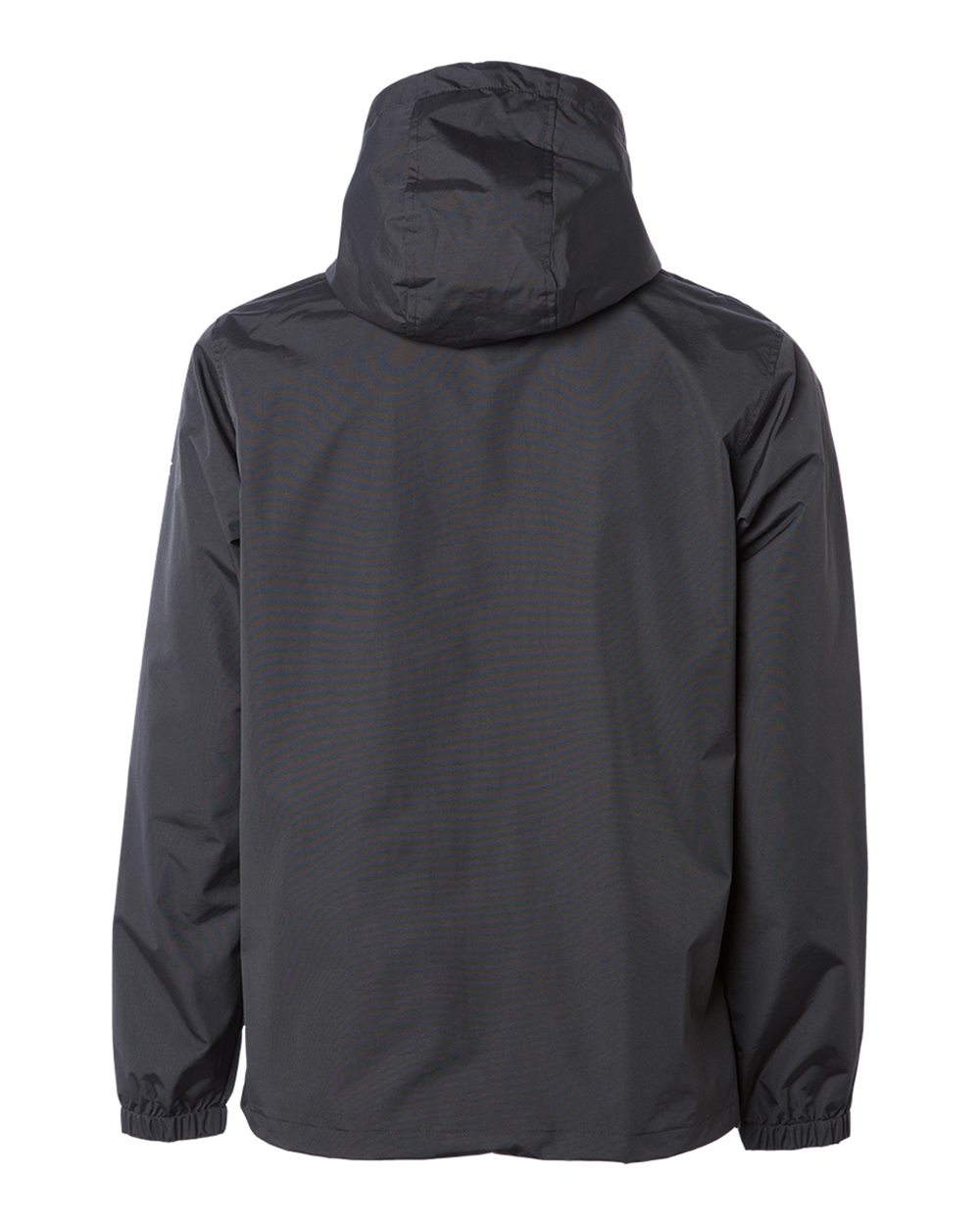 Independent Trading Co. Men's Waterproof Nylon Anorak Jacket with Hood