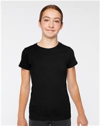 Girls' Cotton Princess T-Shirt – Soft Sustainable Long-Body Fit