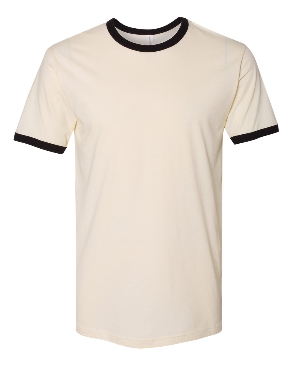 Premium Next Level Unisex Cotton Ringer T-Shirt with Contrast Trim
