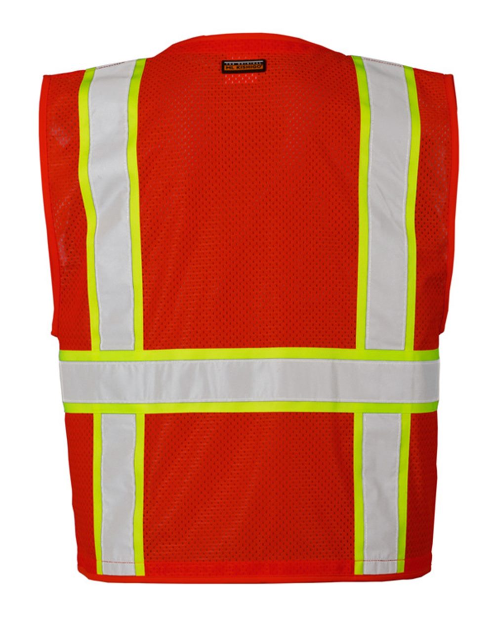 Kishigo Unisex EV Series Enhanced Visibility Multi-Pocket Mesh Safety Vest