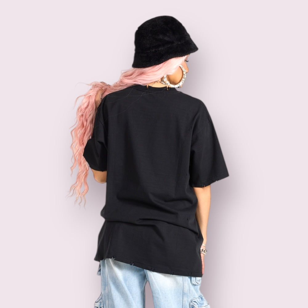 Luxe TS9000TA 100% Combed Cotton Tee with Bio-Polish Finish