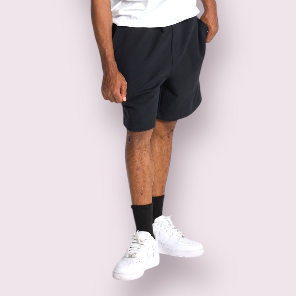 Montage French Terry Combed Cotton Men's Knee-Length Straight Shorts