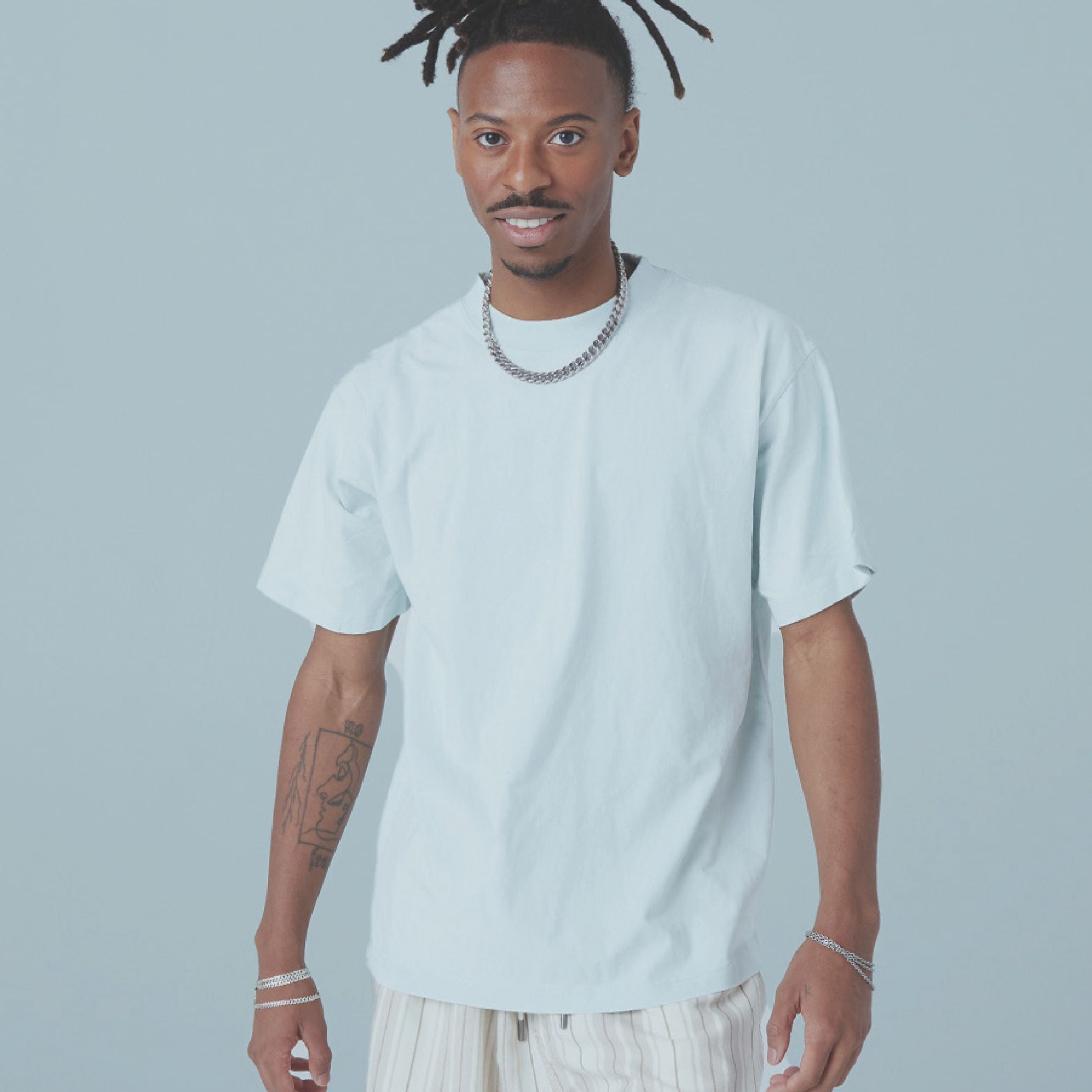 Premium Heavyweight Cotton Oversized Drop Shoulder Short Sleeve T-Shirt 7.5oz