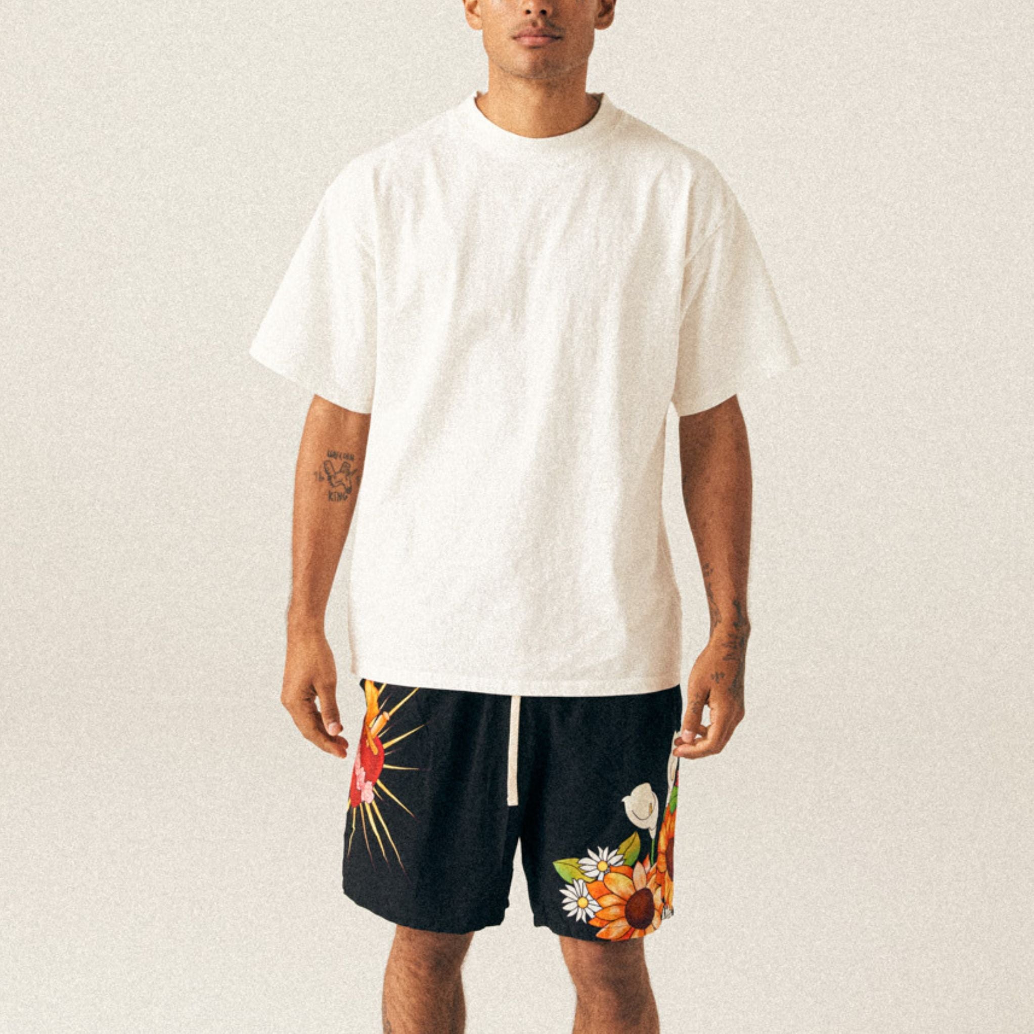 Premium Heavyweight Cotton Oversized Drop Shoulder Short Sleeve T-Shirt 7.5oz