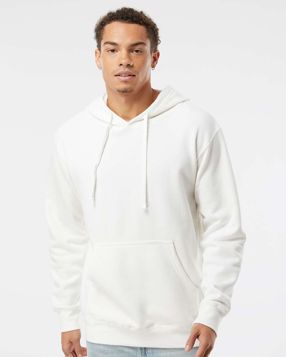 Independent Trading Co. Midweight Pigment-Dyed Hooded Sweatshirt 80/20 Blend