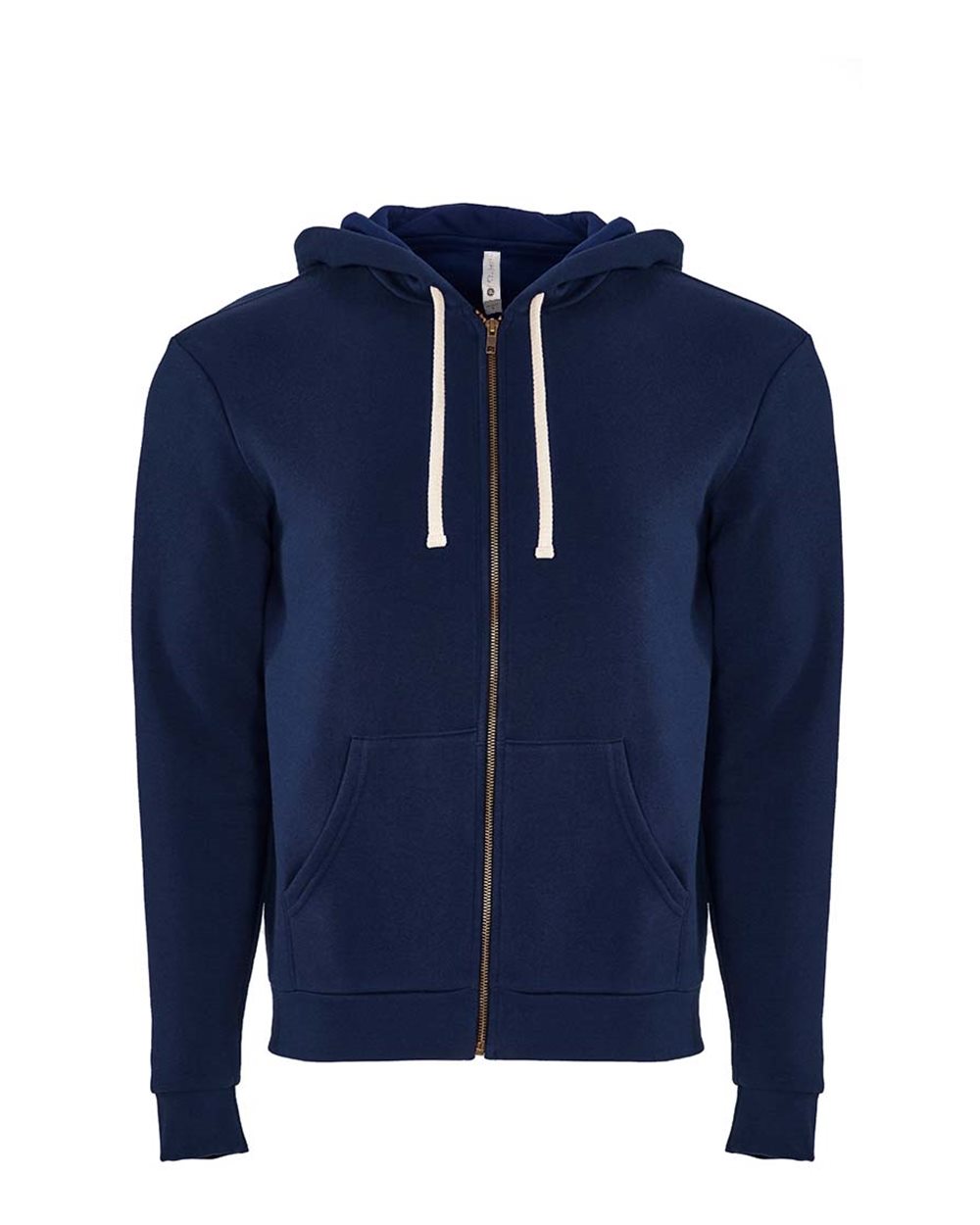 Next Level Unisex Santa Barbara Full-Zip Fleece Hoodie for Everyday Comfort