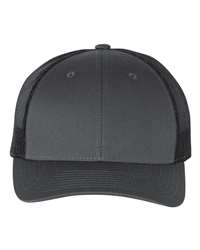 Richardson Low Pro Heather Trucker Cap - Structured Six-Panel Snapback