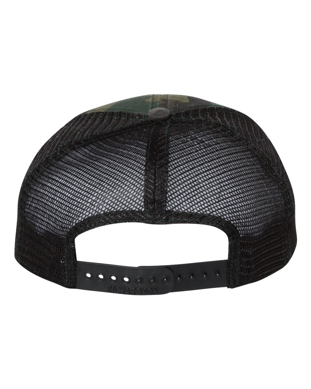Richardson 111P Garment Washed Printed Trucker Cap Adjustable Snapback
